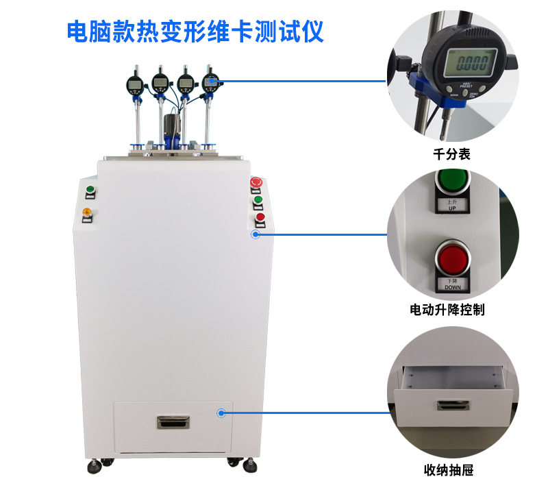 蕪湖市愛三迪電子科技有限公司訂購HT-633-EL-4熱變形維卡軟化點(diǎn)試驗(yàn)機(jī)一臺(tái)
